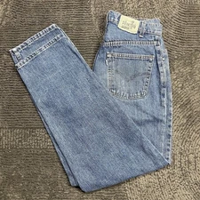 Vintage Levi's SilverTab Loose Fit Jeans Blue Denim Y2K 90s Men's W30 L32 USA