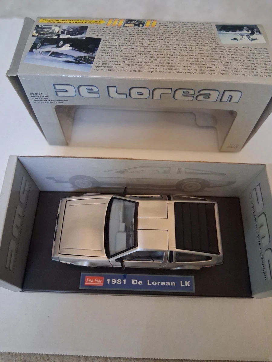 Sunstar DeLorean 1:18 Scale Diecast Cars, Trucks & Vans for sale