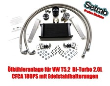 &Ouml;lk&uuml;hler KIT 19 Reihen mit Edelstahl Haltern f&uuml;r VW T5 2.0L TDI CFCA Bi-Turbo