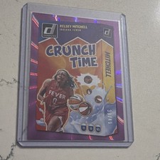 2025 Panini Donruss /49 Kelsey Mitchell Crunch Time Purple Laser Fever
