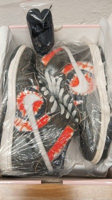 Nike SB Dunk HUF Pink Box Era OG All Tie Die San Francisco Size 10 VNDS