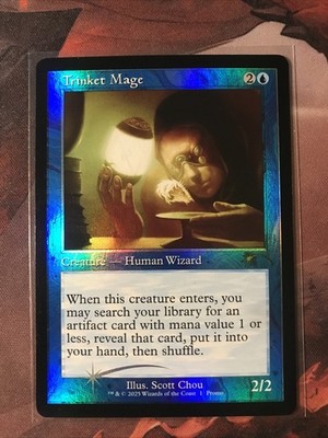 MTG Trinket Mage FOIL RETRO WPN & Gateway Promos WPN 1 NM