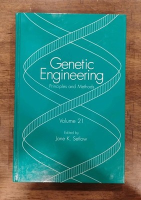 Genetic Engineering: Principles and Methods Vol 21 by Jane K. Setlow (HC 1999)