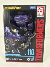 Transformers Shockwave Studio Series 110 Bumblebee Movie Voyager Class