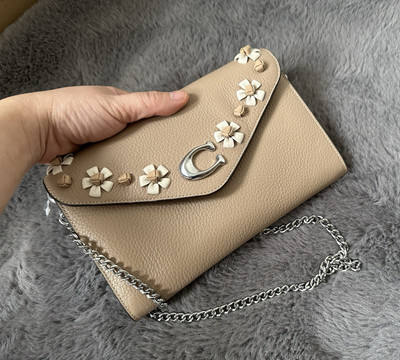 ショルダーバッグ COACH Tammie Floral Whipstitch Crossbody Coach Tammie Shoulder Bag With Floral Whipstitch | Brixton Baker