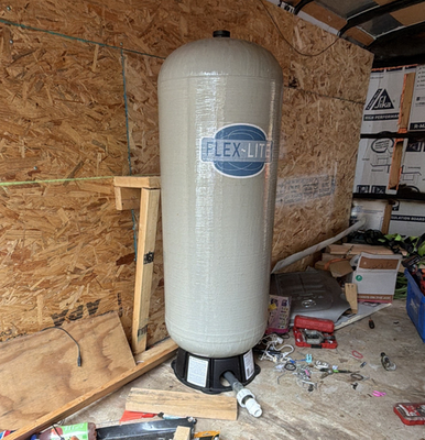 #ad #ad Flex Lite FL12 Composite Well Pressure Tank Used Once. Great Deal. 35 Gallon $700.00