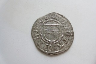 Denmark medieval silver coin Gotland Visby Frederik I 1525 1533 Hvid