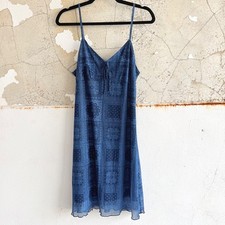 Mesh Mini Dress Bandana Print Slip Dazy Urban Outfitters Festival Y2K Womens XL