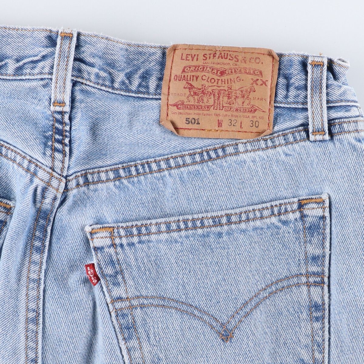 Vintage 90'S Levi's 6501-0193 Straight-leg Denim Pants Made Vintage 90'S Levi's 6501-0193 Straight-leg Denim Pants Made
