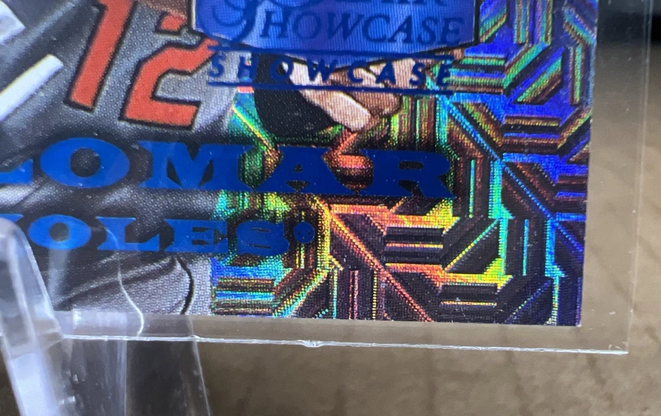 1998 Flair Showcase - Row 0 Roberto Alomar #52 Legacy Collection /100 - Image 4 of 4