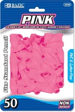 BAZIC Eraser Top, 50 Per Pack,Art Pens & Markers