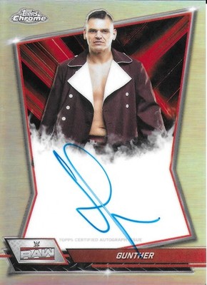 2026 Topps Chrome  WWE - Gunther Autograph | Near Mint