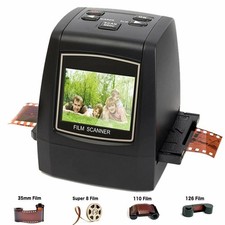 Film & Slide Scanner Negative/Slide to Digital JPEG Photos Converter Viewer