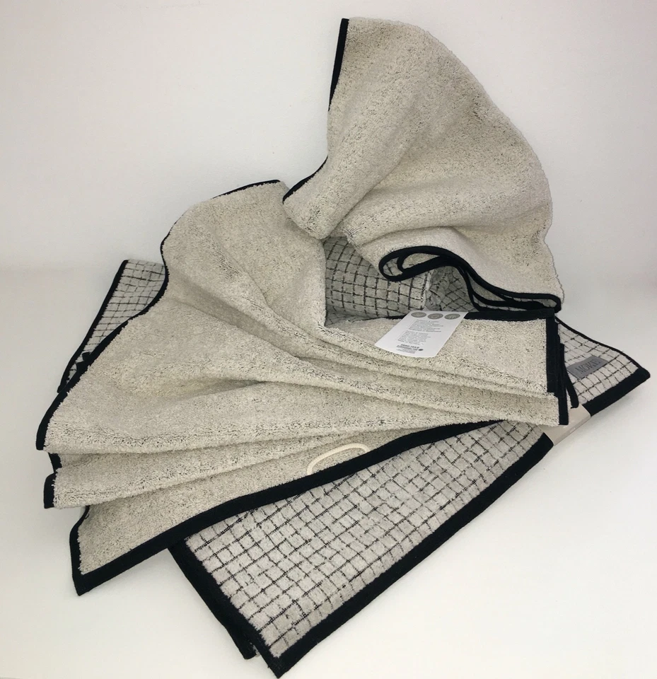 MÖVE HANDTÜCHER EDEN Luxus Ausführung Cotton Leinen Wendehandtücher 4 STÜCK neu - Bild 3 von 4