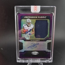 2025 Panini Certified - Freshman Fabric Mirror Signatures Jaydon Blue#399