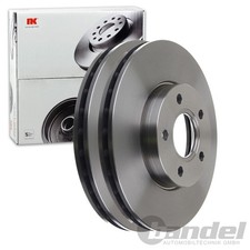 2X NK BREMSSCHEIBEN 278mm BELÜFTET VORNE PASSEND FÜR FORD C-MAX FOCUS | 202582