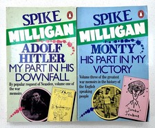 Spike Milligan, Hitler Downfall & Monty Victory War Books, Comedy Memoirs