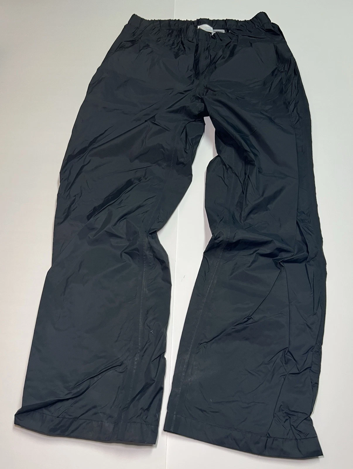 Columbia Mens L Regular Waterproof Rain Pants Black Nylon Hiking
Opens in a new window or tab