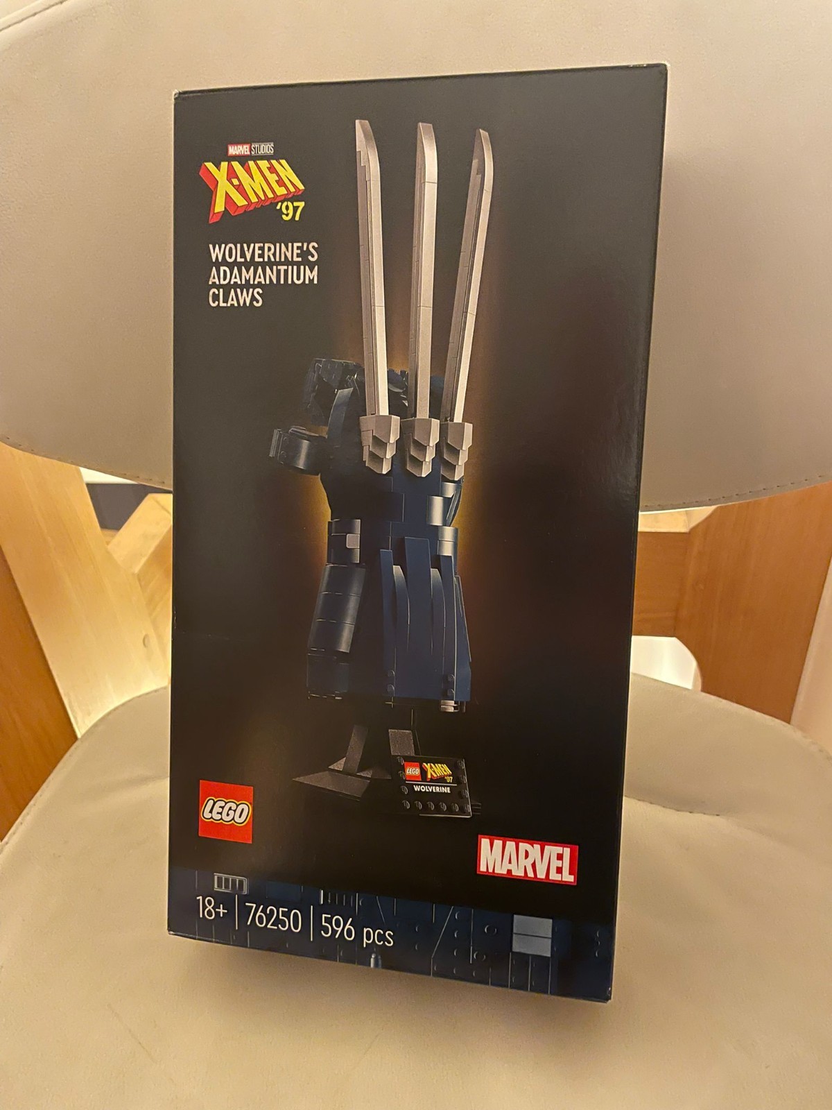 Lego 76250 Marvel Les Griffes d'Adamantium de Wolverine réplique de collection pour adultes
