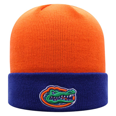 Florida Alligatoren Top of the World Logo Bündchen Strickmütze - orange - neu - offiziell