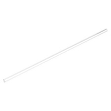 2pcs Clear Rigid Tubing Pipe 4mm ID x 8mm 5/16" OD 305mm Plastic Tube