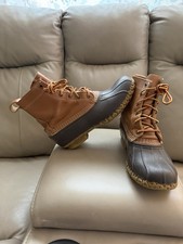 VTG LL Bean Duck Boots Mens 7 D / Womens 8.5-...