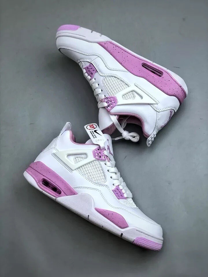 Jordan 4 Retro White Pink Oreo Women's All Size US 10 | eBay Jordan 4 Retro White Pink Oreo Women's All Size US 10 | eBay