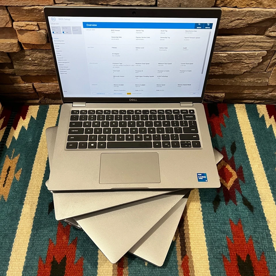 LOT OF 4! Dell Latitude 5420 Laptop •i5-1145G7 •8GB •256SSD Win11 1080P Battery - Image 4 of 4