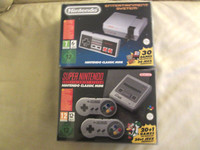 Snes Classic Mini Und Nes Classic Mini - Neu Und Unbespielt - Mit Case