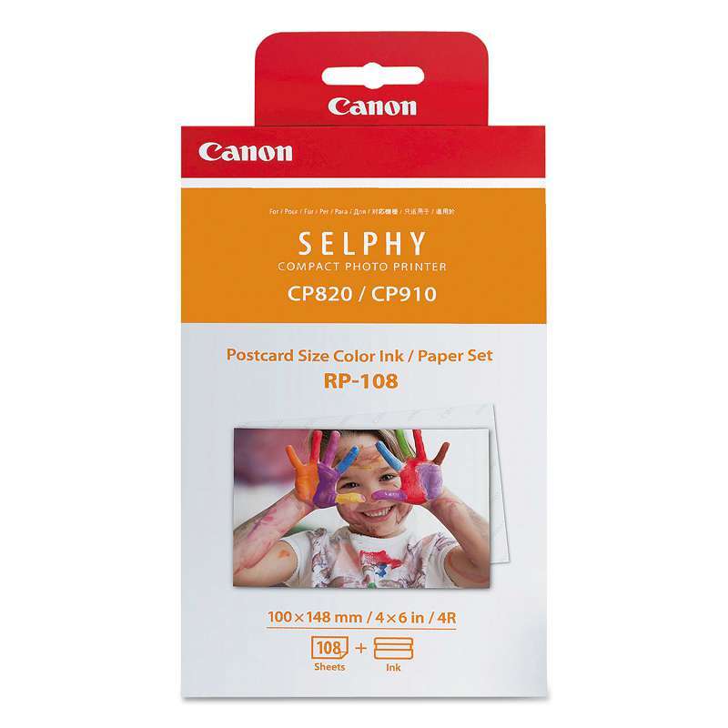 8568B001 (RP-108) Ink/Paper Combo, 50 Page-Yield, Tri-Color 8568B001 (RP-108) Ink/Paper Combo, 50 Page-Yield, Tri-Color