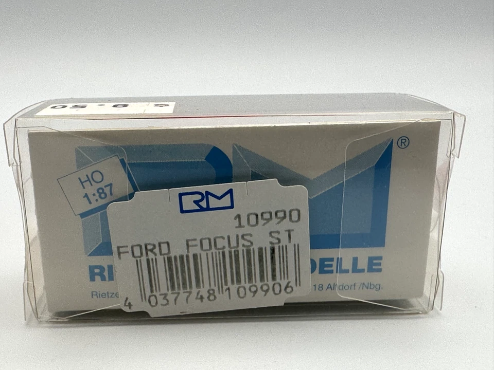 RIETZE AUTO MODELLE FORD FOCUS, КРАСНЫЙ, МАСШТАБ 1:87 HO, НОВЫЙ В КОРОБКЕ, ЛОТ B - Изображение 2 из 4