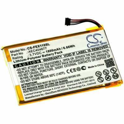 Akku für Audio-, MP3-Player FiiO X1 II / FX1221 3,7V 1800mAh/6,7Wh Li-Polymer Sc
