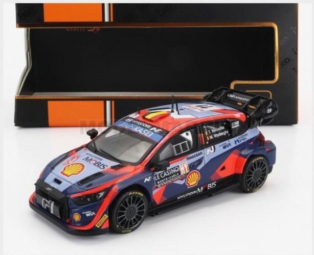 Hyundai I20 N Rallye Monte Carlo 2023 - Neuville/Wydaeg - 1/43 IXO - Neuf
