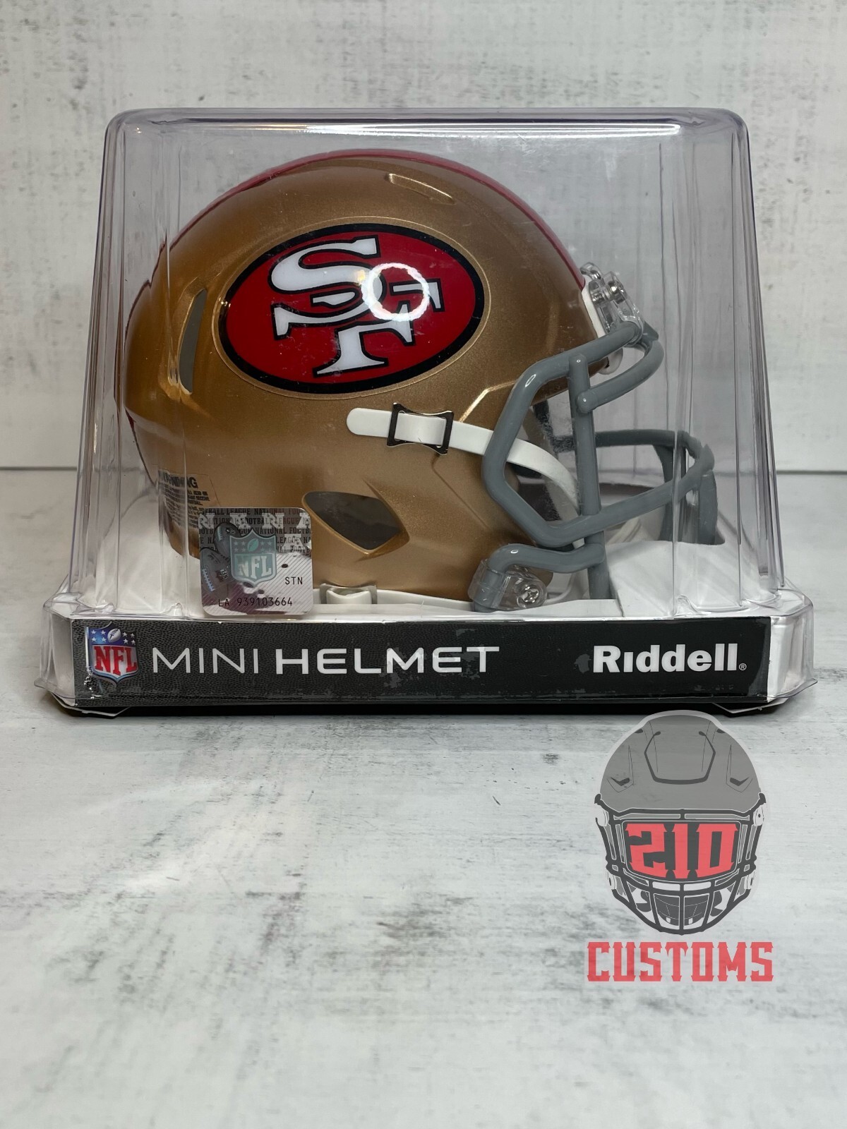 San Francisco 49ers (1964-1995) Authentic Riddell Speed Mini Helmet | eBay