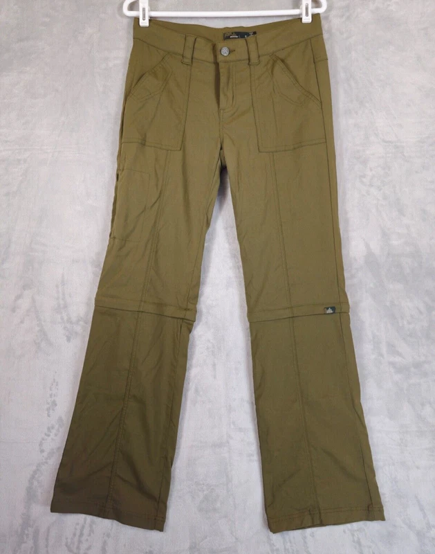 prana hiking convertible zip off pockets stretch outdoor pants