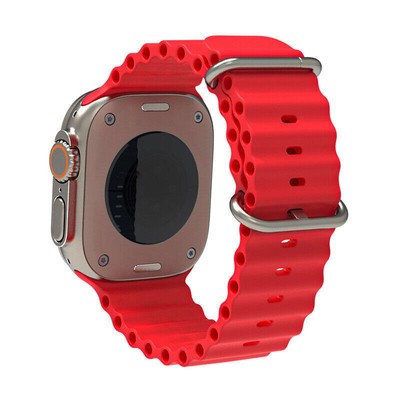 Sports Silicone Ocean Band Strap For Apple Watch 11 10 9 8 7 6 5 Ultra SE 3 2 1