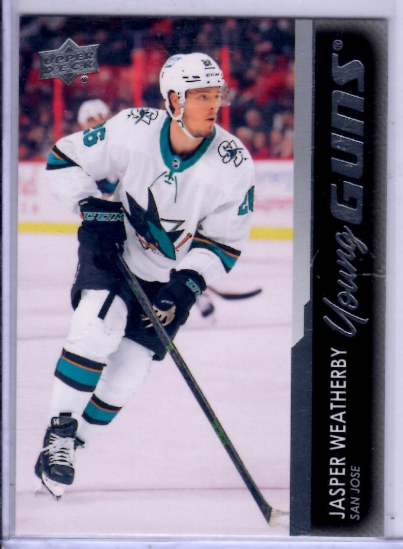 2021-22 Upper Deck Series 2 Jasper Weatherby Young Guns Card # 487