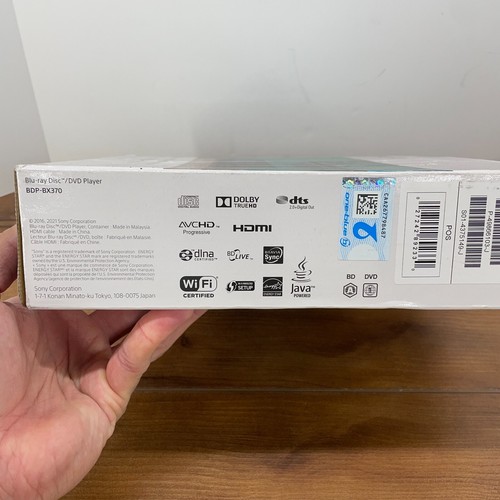 Sony BDPBX370 1080p Streaming Blu ray Disc Player with Wi Fi NEW Box Damage - Picture 10 of 12