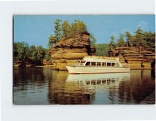 Postcard The Chicagoan at the Rocky Island Region Lower Dells Wisconsin River