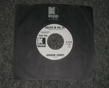 Graham County~Shelter In The Sky/Soul Crusade~1971 Country Rock PROMO~FAST SHIP!