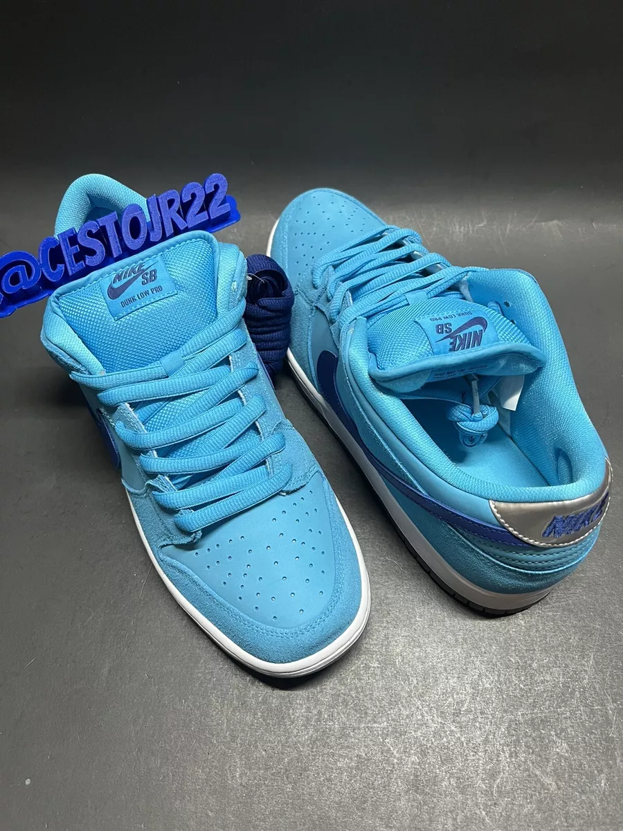 NIKE SB DUNK LOW PRO BLUE FURY [BQ6817 400] ROYAL ZOOM SKATE SZ 12