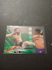 MICHAEL CHIESA 2018 Topps Chrome GREEN REFRACTOR #9 #D 31/99 UFC