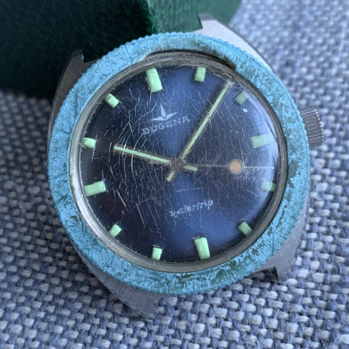 Vintage Dugena Watertrip All Stainless Steel Skin Diver PARTS