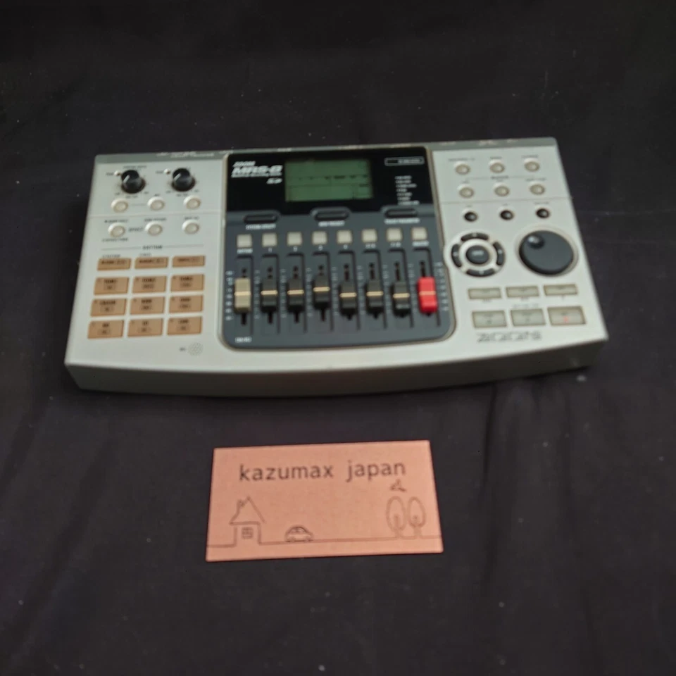 Zoom MRS-8 Digital Multi Track Recorder Portable Studio from Japan Junk - Image 2 of 4