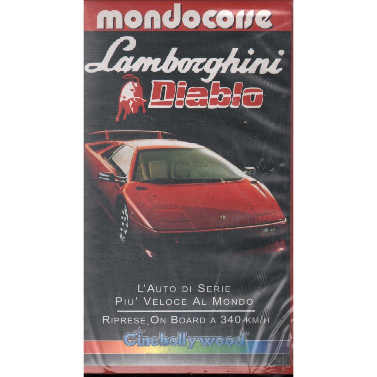 Lamborghini Diablo VHS Mondocorse Univideo - CHV8302 Sealed