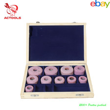 NEW Valve Seat Grinding Stones Set Of 10 Pcs For Sioux Holder 11/16" Thread