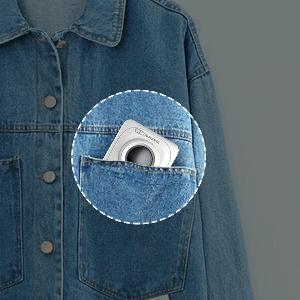 Pape rang Thermal Printer Mini Portable Mobile Photo Printer - Image 4 of 4