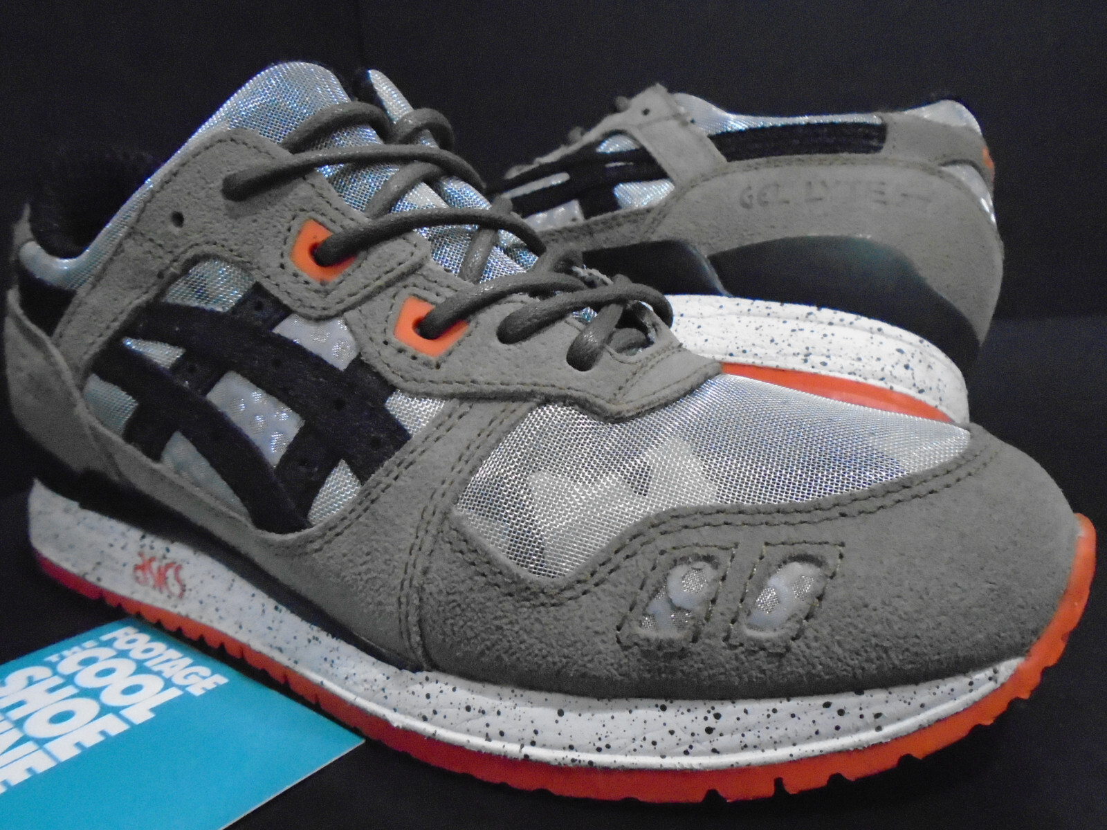 ASICS GEL-LYTE III BAIT GUARDIAN OLIVE GREEN BLACK ORANGE CAMO