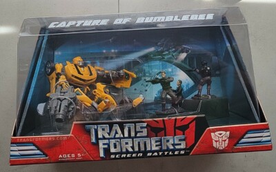NEW TRANSFORMERS TAKARA BUMBLEBEE MOVIE CAMARO CAPTURE BATTLE 2007! C63