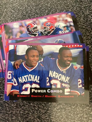 1993 PRO SET POWER COMBO INSERT SET SERIES 1 SILVER EDITION..